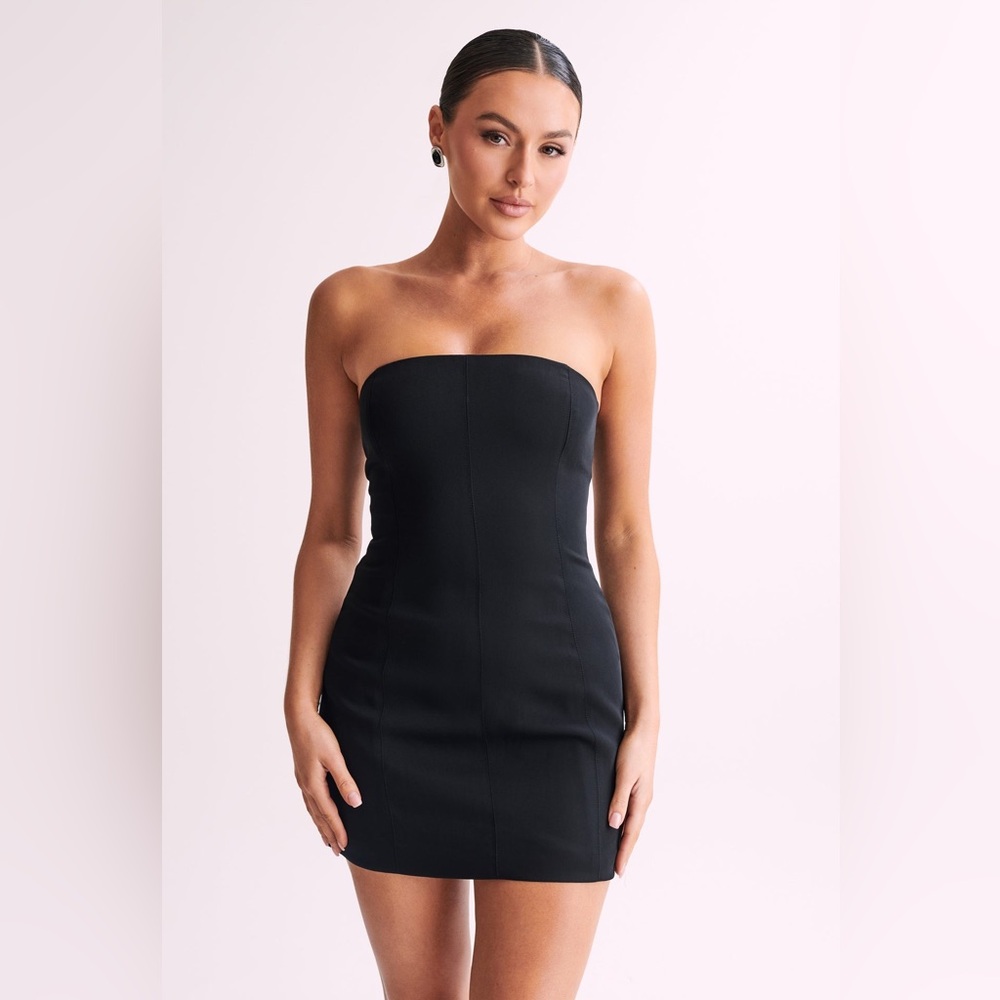 Meshki Maci Crepe Mini Dress
